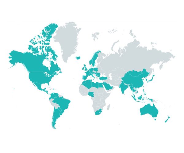 map of Dale Carnegie offices