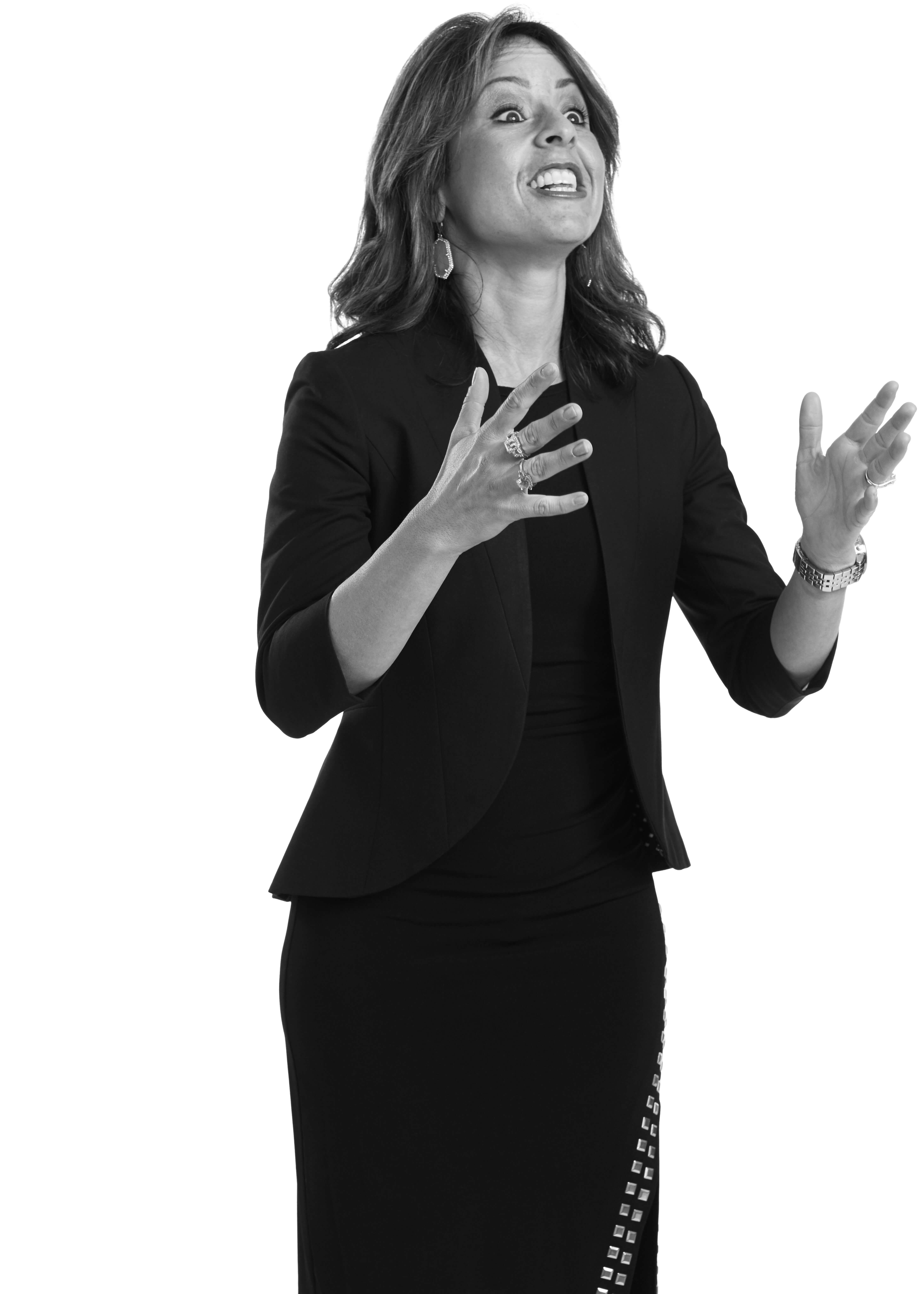 woman presenting woman presenting