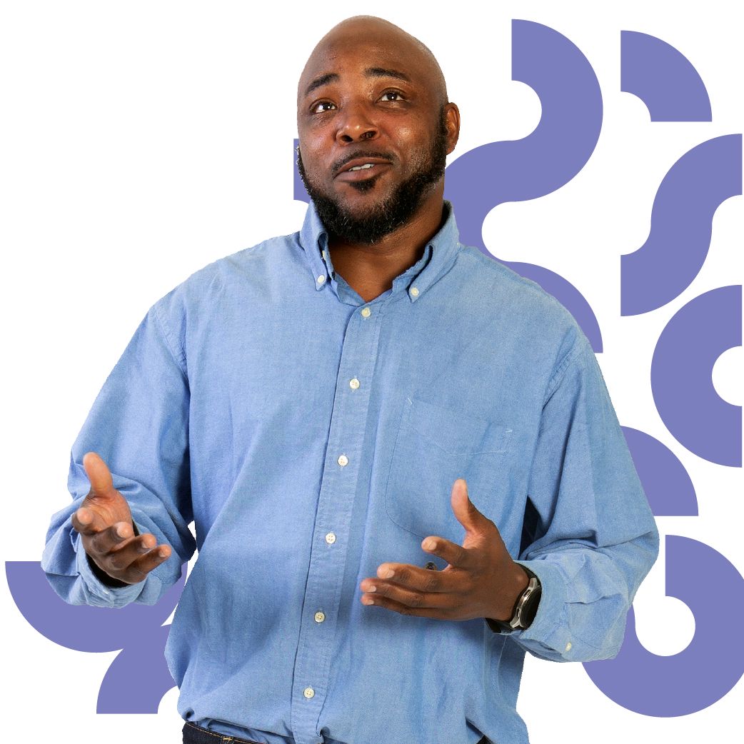 man speaking man speaking